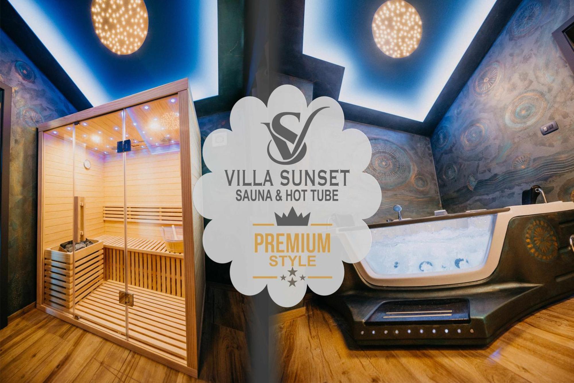 Villa Sunset Pool & Spa Apartments Zgornje Skofije Екстериор снимка